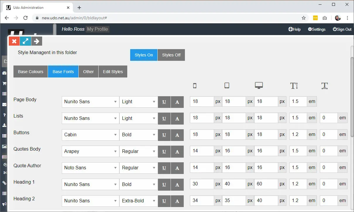 Theme config2